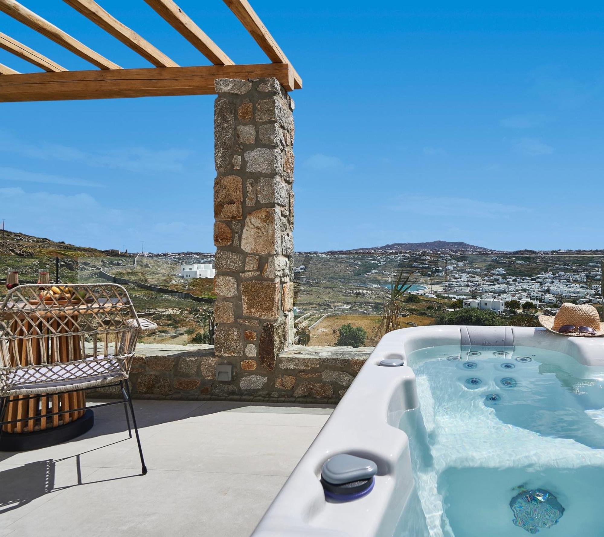 Due Mari Mykonos Hotel Agios Ioannis Diakoftis Ngoại thất bức ảnh