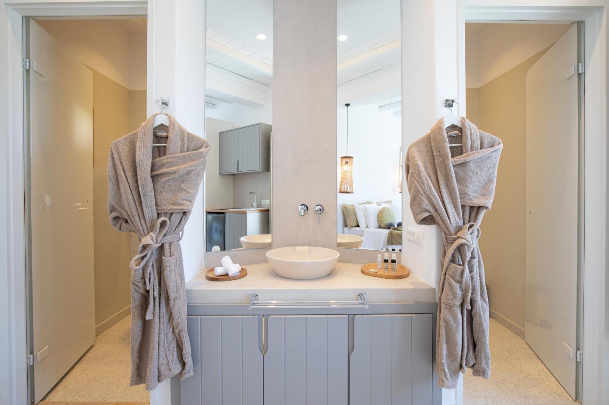 Due Mari Mykonos Hotel Agios Ioannis Diakoftis Phòng bức ảnh